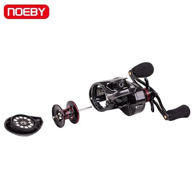 máy câu ngang Noeby nonsuch pro tay trái hàng chính hàng máy cực khoẻ tải cá 16kg y hình ( giá siêu khuyến mại )