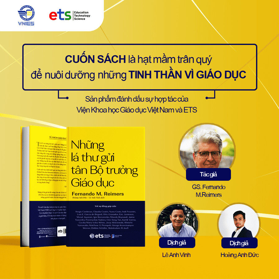 Những Lá Thư Gửi Tân Bộ Trưởng Giáo Dục - Fernando M Reimers - Hoàng Anh Đức & Lê Anh Vinh dịch - (bìa mềm)