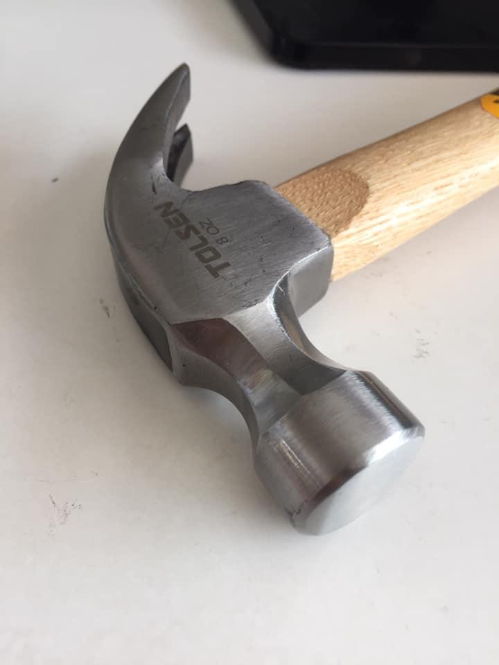 BÚA SỪNG DÊ CÁN GỖ 450G 25150 TOLSEN - HÀNG CHÍNH HÃNG