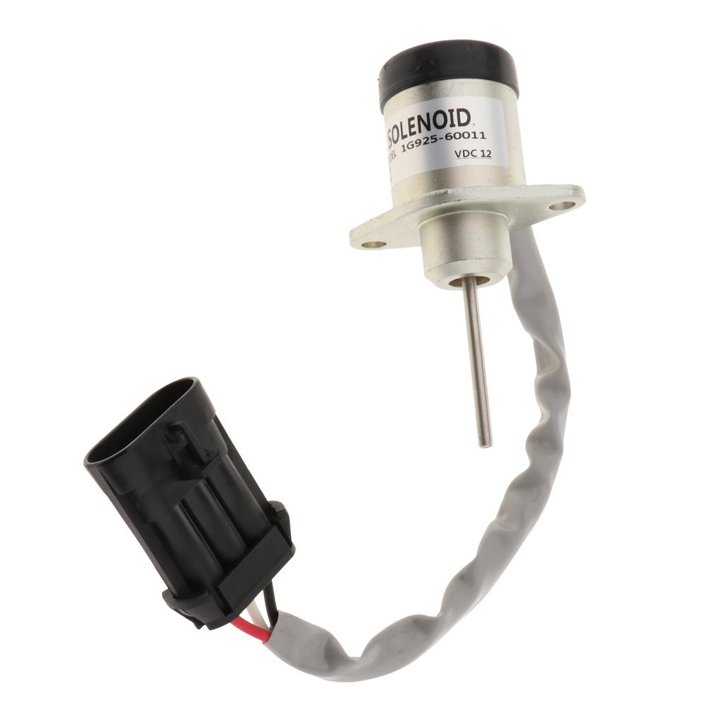12V Engine Stop Fuel Device Solenoid Valve Replace 1G925 60011