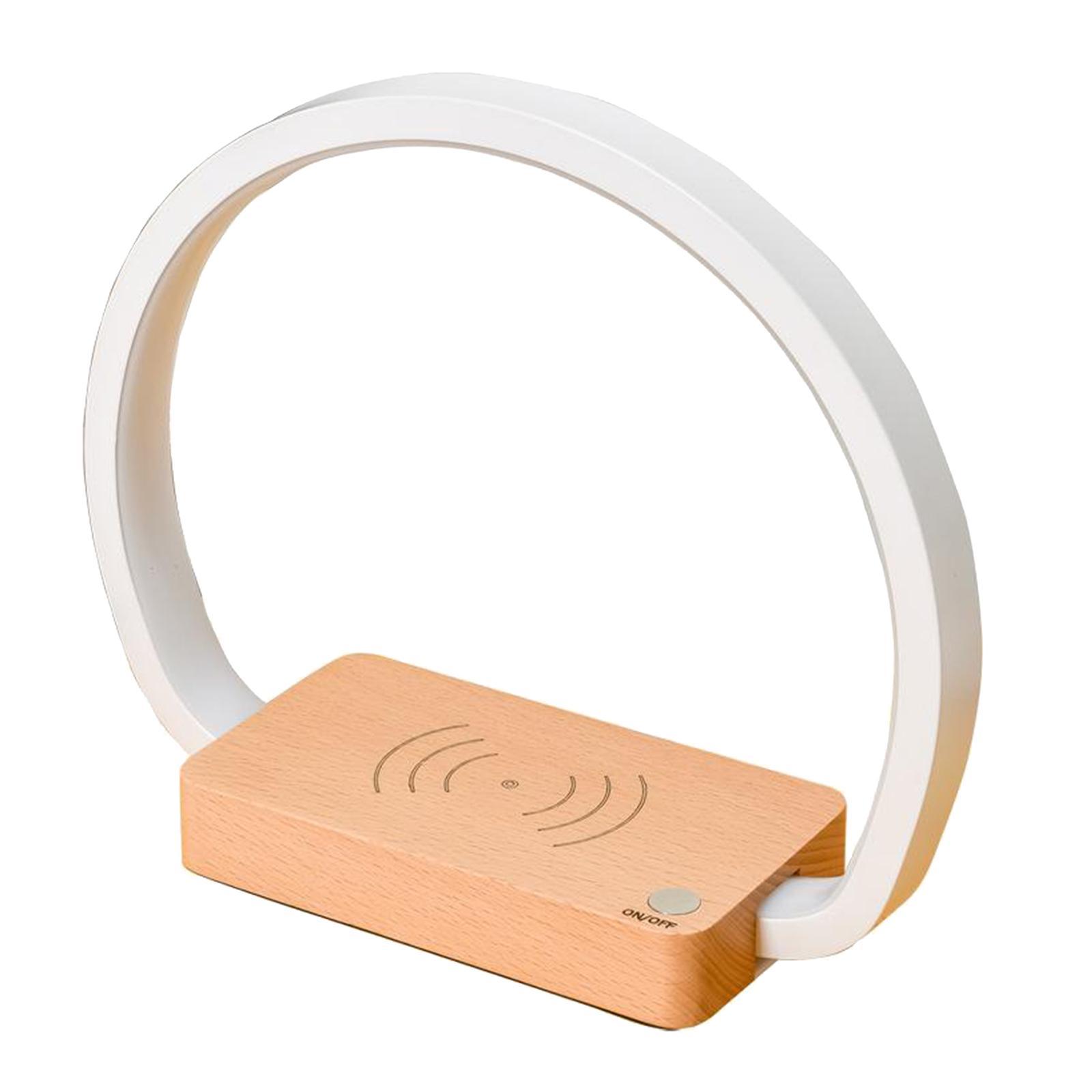 LED Bedside Lamp with  Charger Charging Dock Night Light for   XR X
