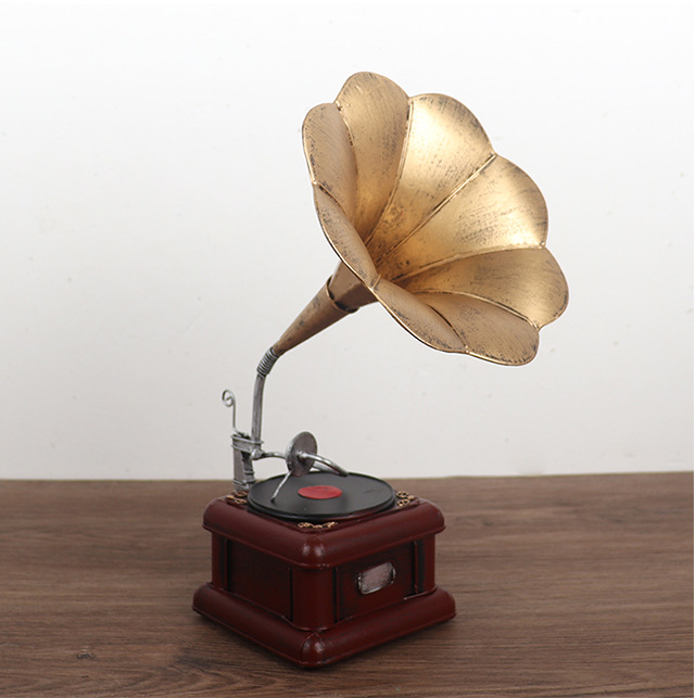 Mô Hình Thép Loa Nhạc Vintage