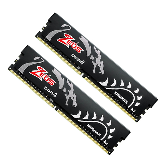 Bộ nhớ ram pc Kingmax Zeus Dragon 32GB (2x16GB) DDR4 3000MHz - Hàng Chính Hãng