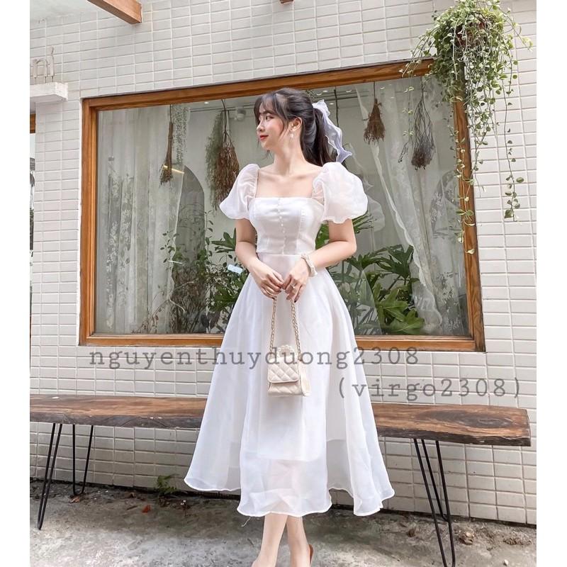 Mua Váy công chúa tay bồng siêu xinh  Tiki