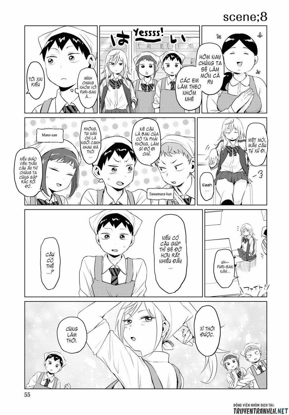 tonari no furi-san ga tonikaku kowai chapter 3 5