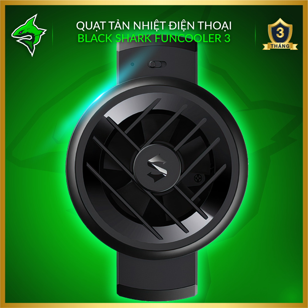 Quạt Tản Nhiệt Black Shark FunCooler 3 Standard Edition - Hàng Chính Hãng