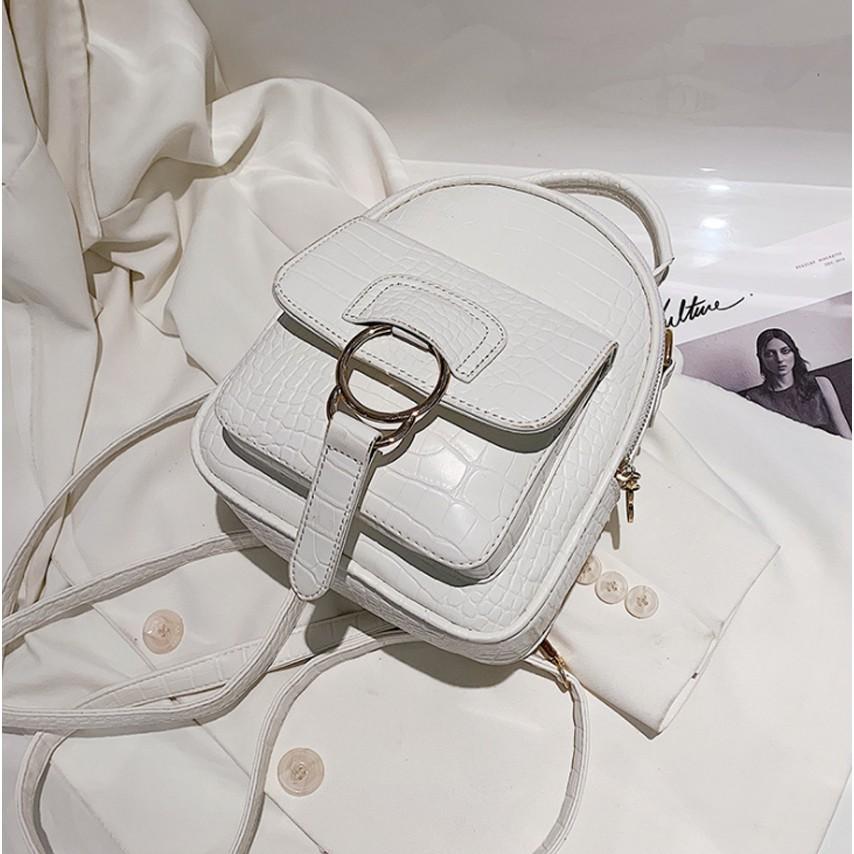 BALO MINI THỜI TRANG DA CÁ SẤU TNX 94