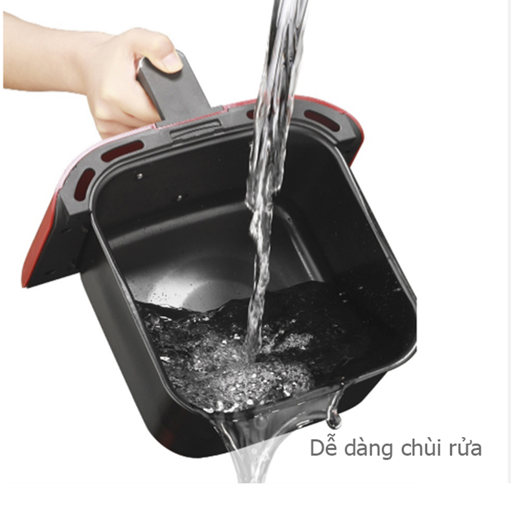 Nồi chiên không dầu dung tích 5L,công suất 1350W