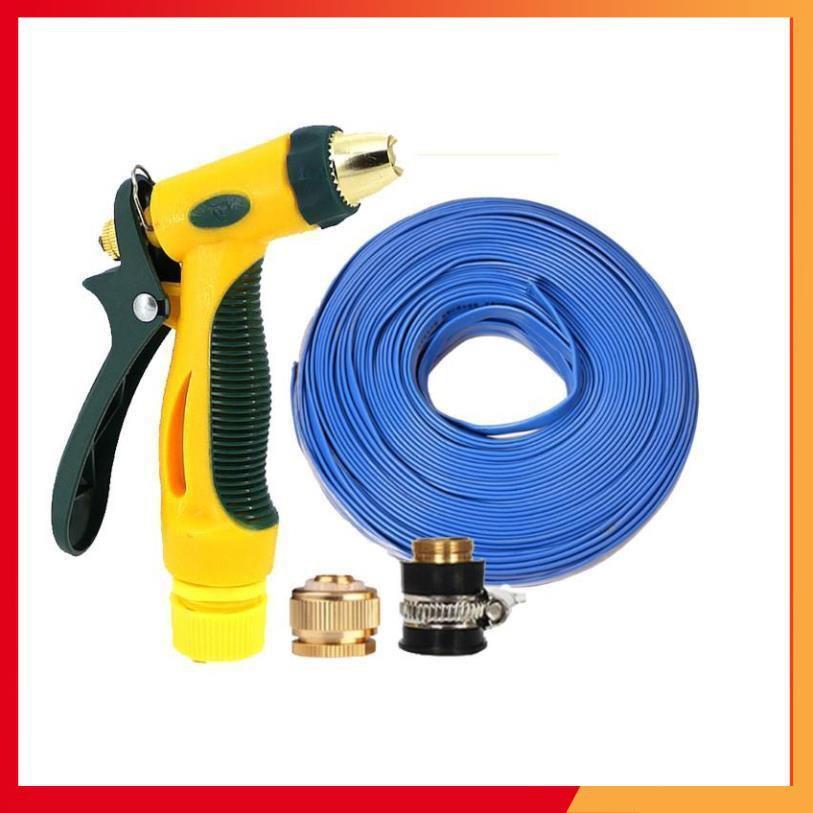 Bộ dây vòi xịt nước rửa xe, tưới cây tăng áp 3 lần,loại 3-5M 206317