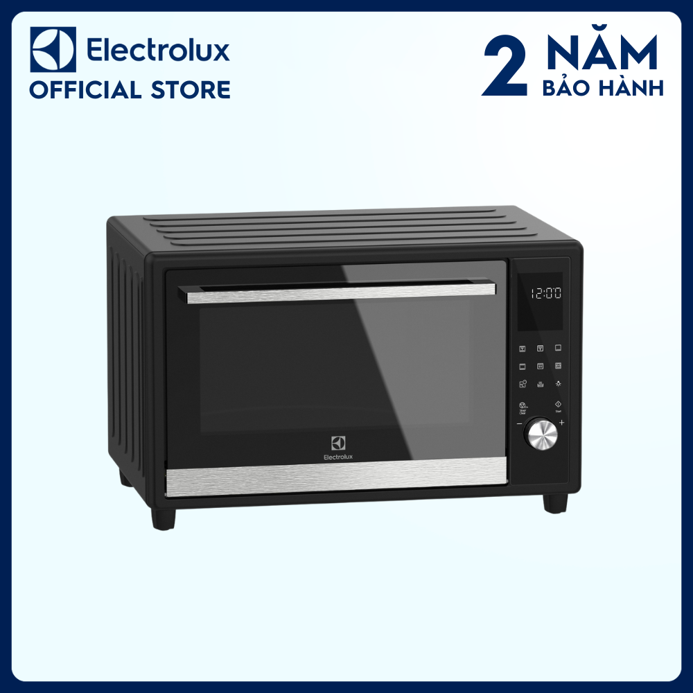 Lò nướng điện để bàn Electrolux 40L - EOT40DBD - Chức năng đối lưu, 11 chương trình tự động cài sẵn, nấu liên tục trong 8 giờ [Hàng Chính Hãng]