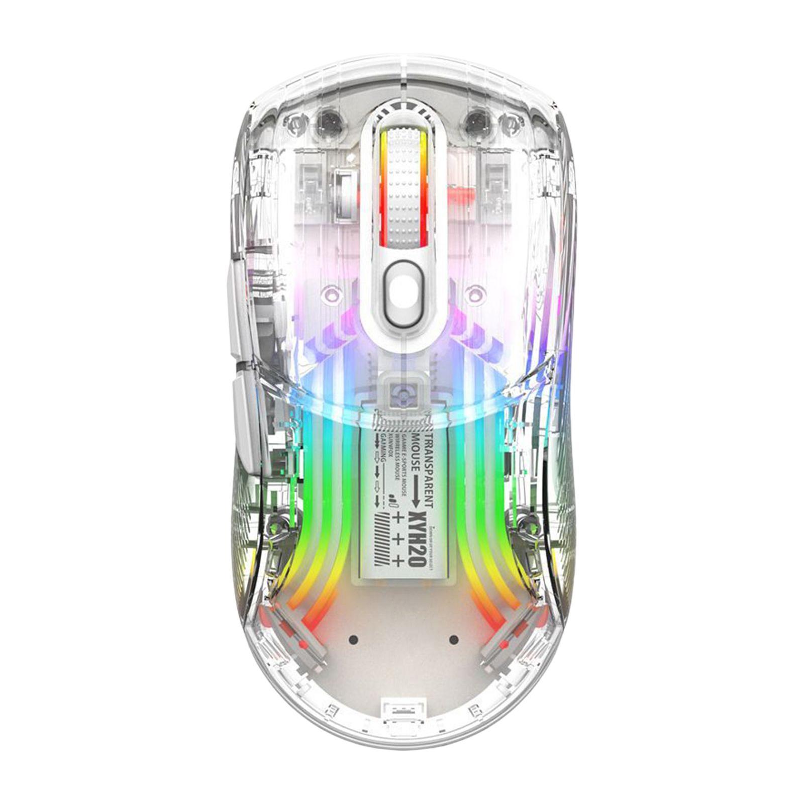 Computer Game Mice Wireless Wired 7 Buttons Lightweight for Desktop Notebook