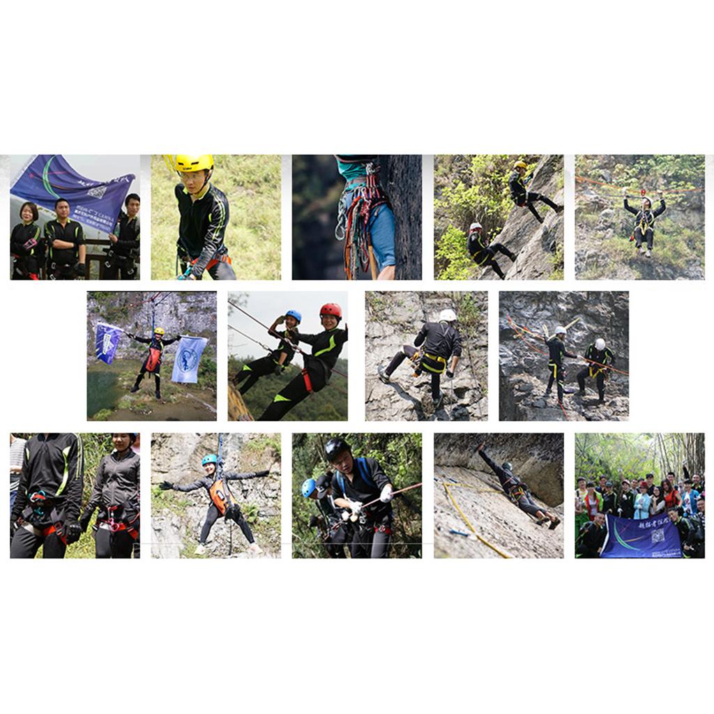 Outdoor Foot Ascender Tree Rock Climbing Riser Mountaineering Carving Rope Gear