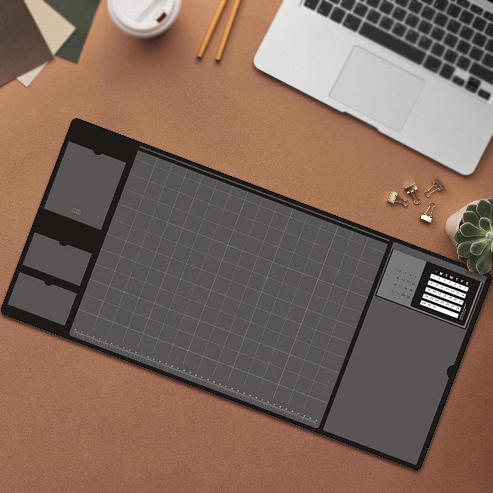 Office Desk Mat Desk Blotter Mouse Pad for Keyboard Office Desktop Computer Home