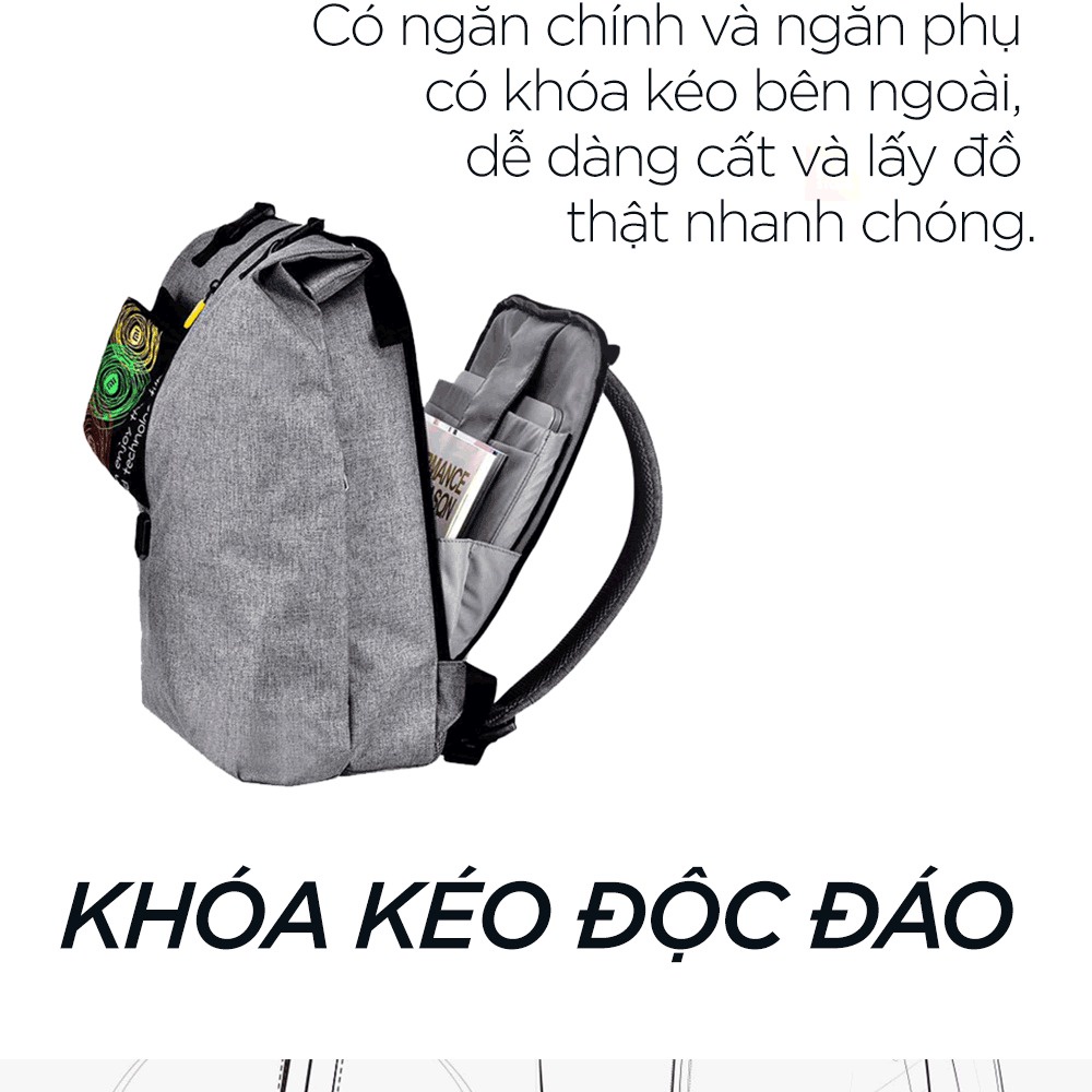 Balo Xiaomi Outdoor Riding Backpack - Hàng Chính Hãng