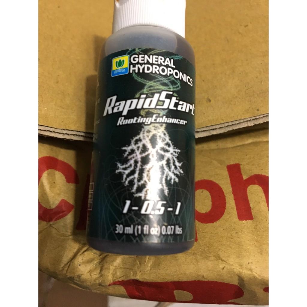 Sản phẩm siêu kích rễ General Hydroponics Rapid Start hũ 30ml nhập khẩu Mỹ