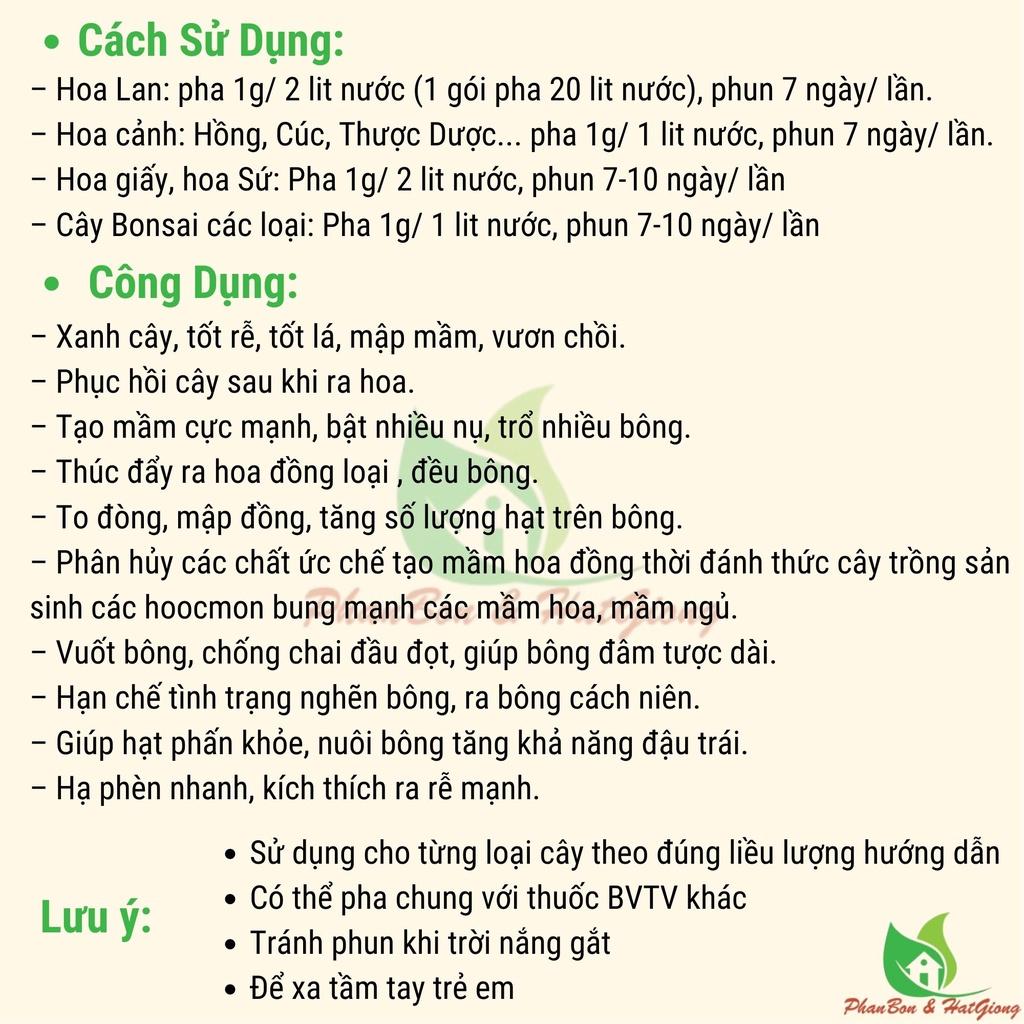Chế Phẩm Kích Thích Ra Hoa Tạo Mầm Hoa Cực Mạnh Micro Green 16-31-16 - Shop Phân Bón và Hạt Giống