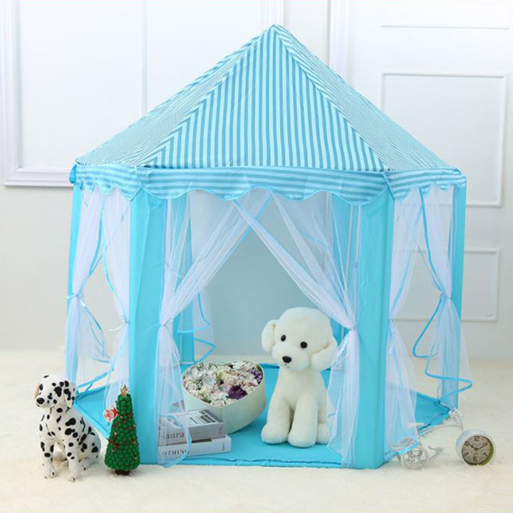 Lều Lâu Đài Công Chúa Lục Giác Cho Bé