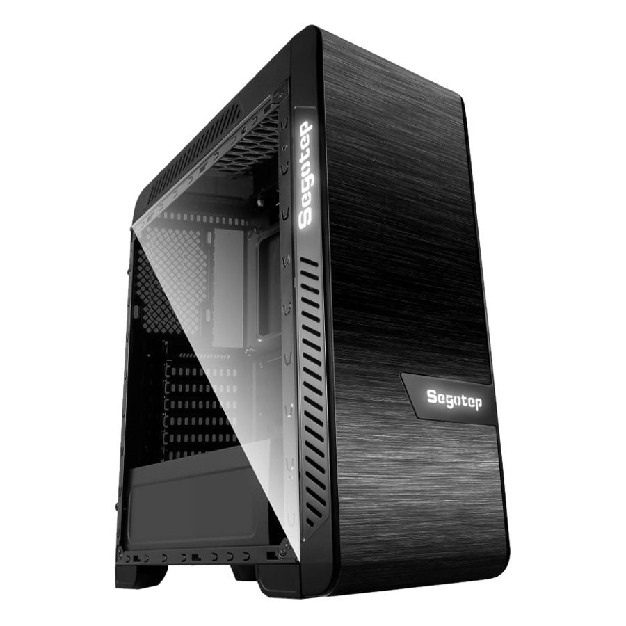 Case Máy Tính Segotep EOS BLACK E-ATX - Hàng Chính Hãng