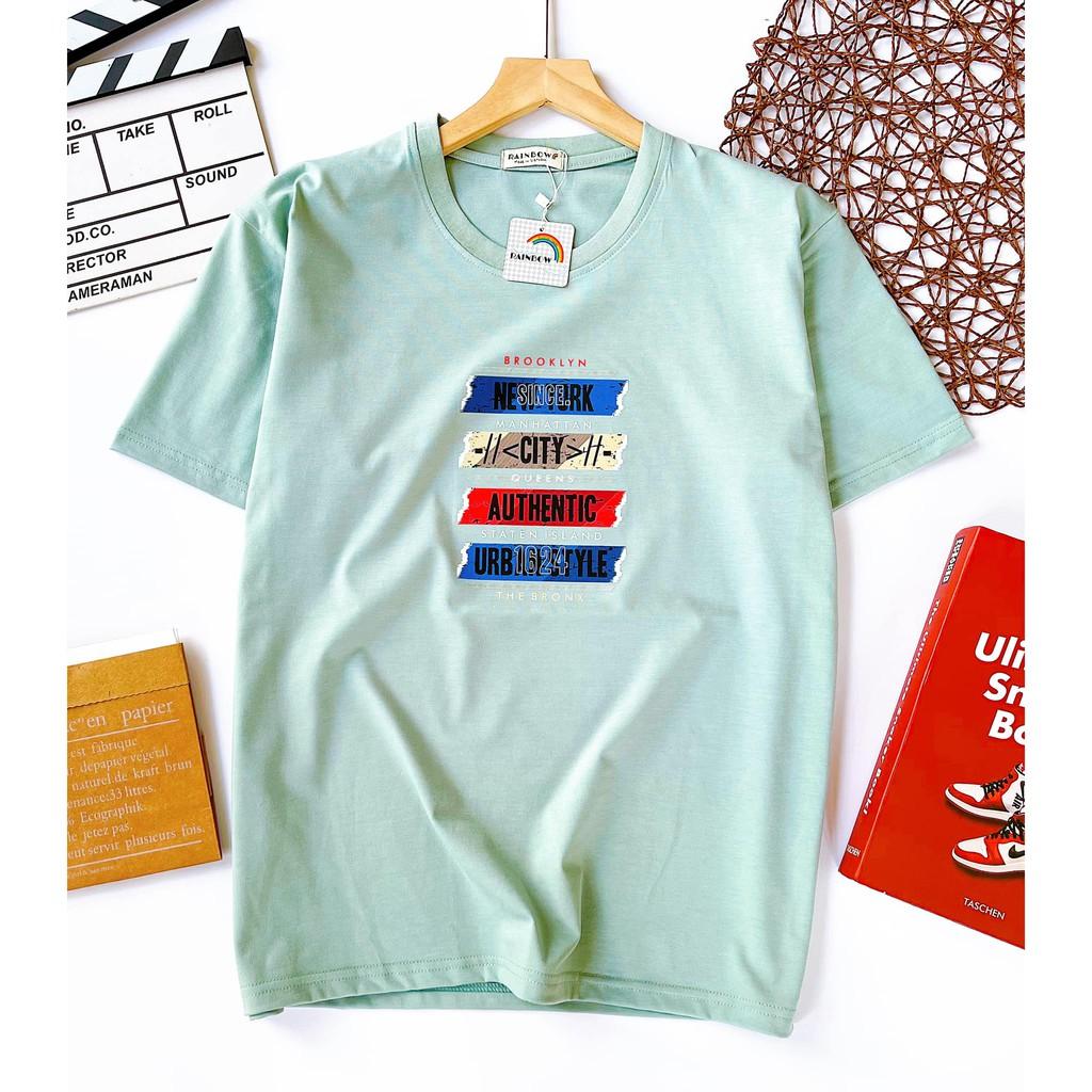 ÁO THUN FREESIZE UNISEX COTTON LOẠI 1 - FORM RỘNG - RAINBOW - VẢI SIÊU MỀM MỊN THOÁNG MÁT