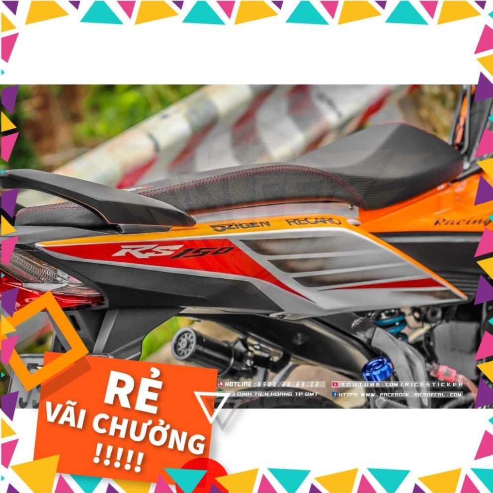 Tem Rời Sonic Mẫu Repsol Cam Bạc Đen Red Bull Cực Độc,
