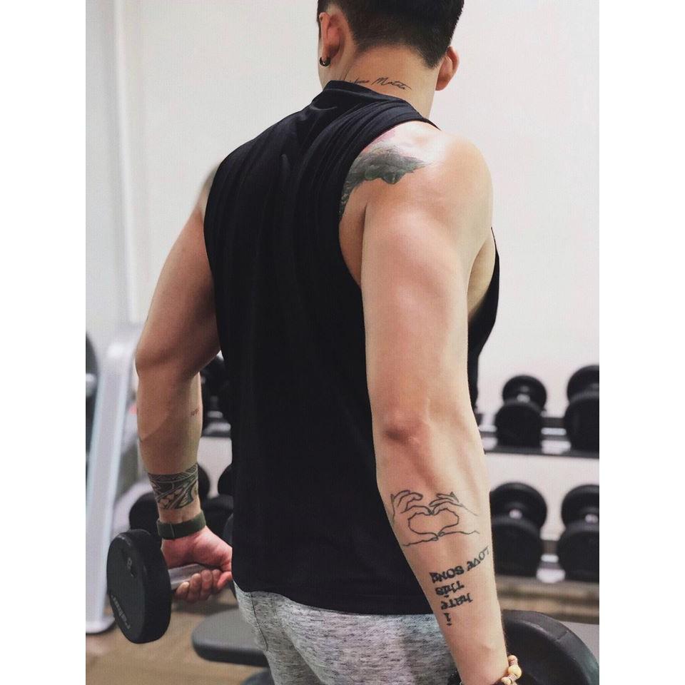 Áo thun ba lỗ nam, tanktop, chuẩn gym mặc nhà dạo phố - Áo thun trơn nhiều màu - Thun cotton thoáng mát