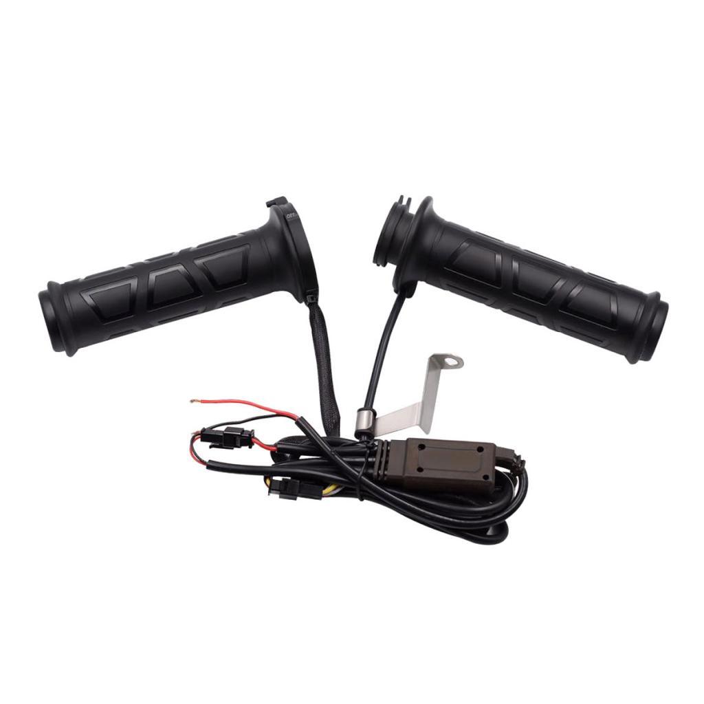 Heated Motorcycle Grips LEFT AND RIGHT 22mm / 7/8 Inch Handlebars