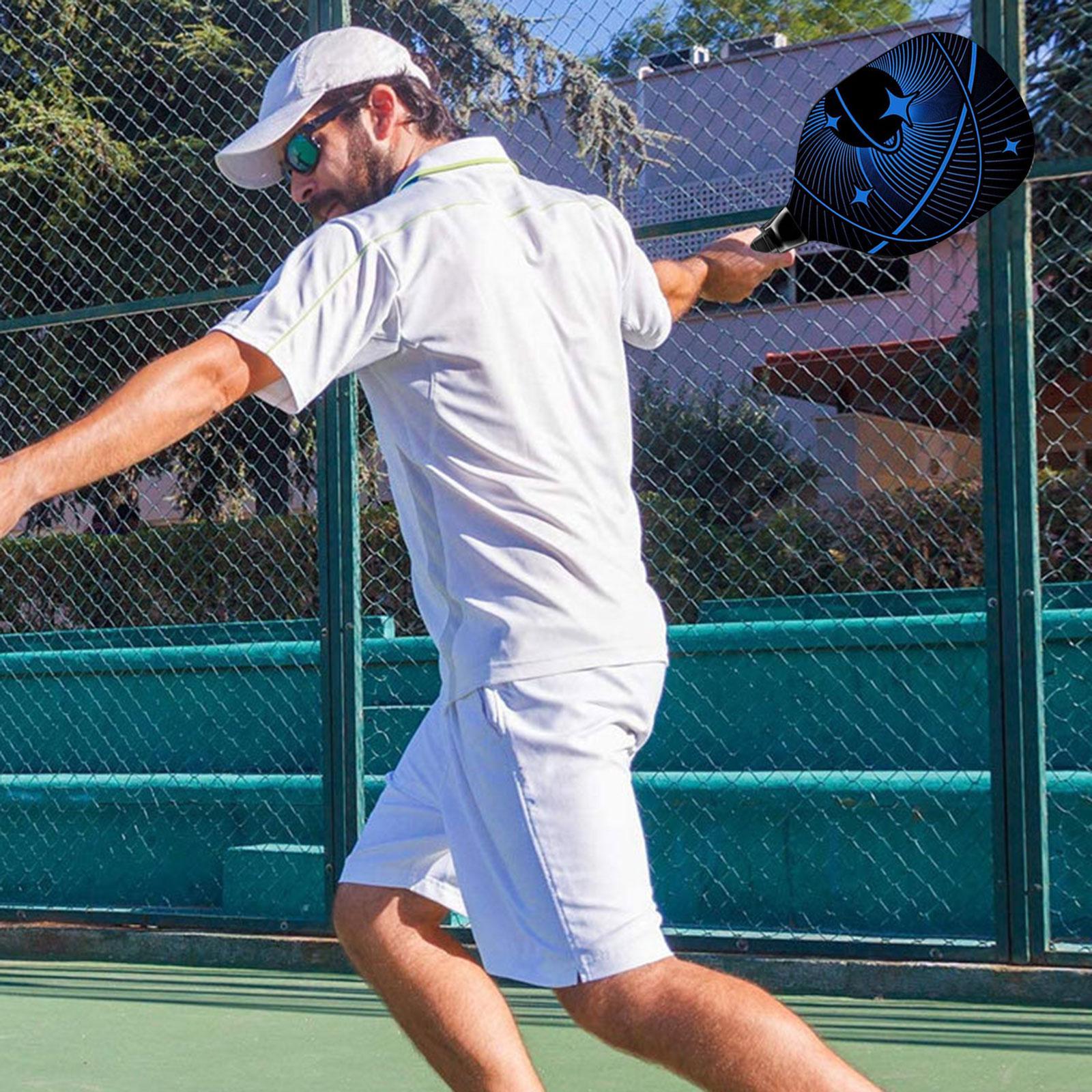 Pickleball Paddle Pickleball Racket Lightweight High End Nonslip Grip Pickle Ball Racquet with Zipper Cover for Advanced Men Women Training