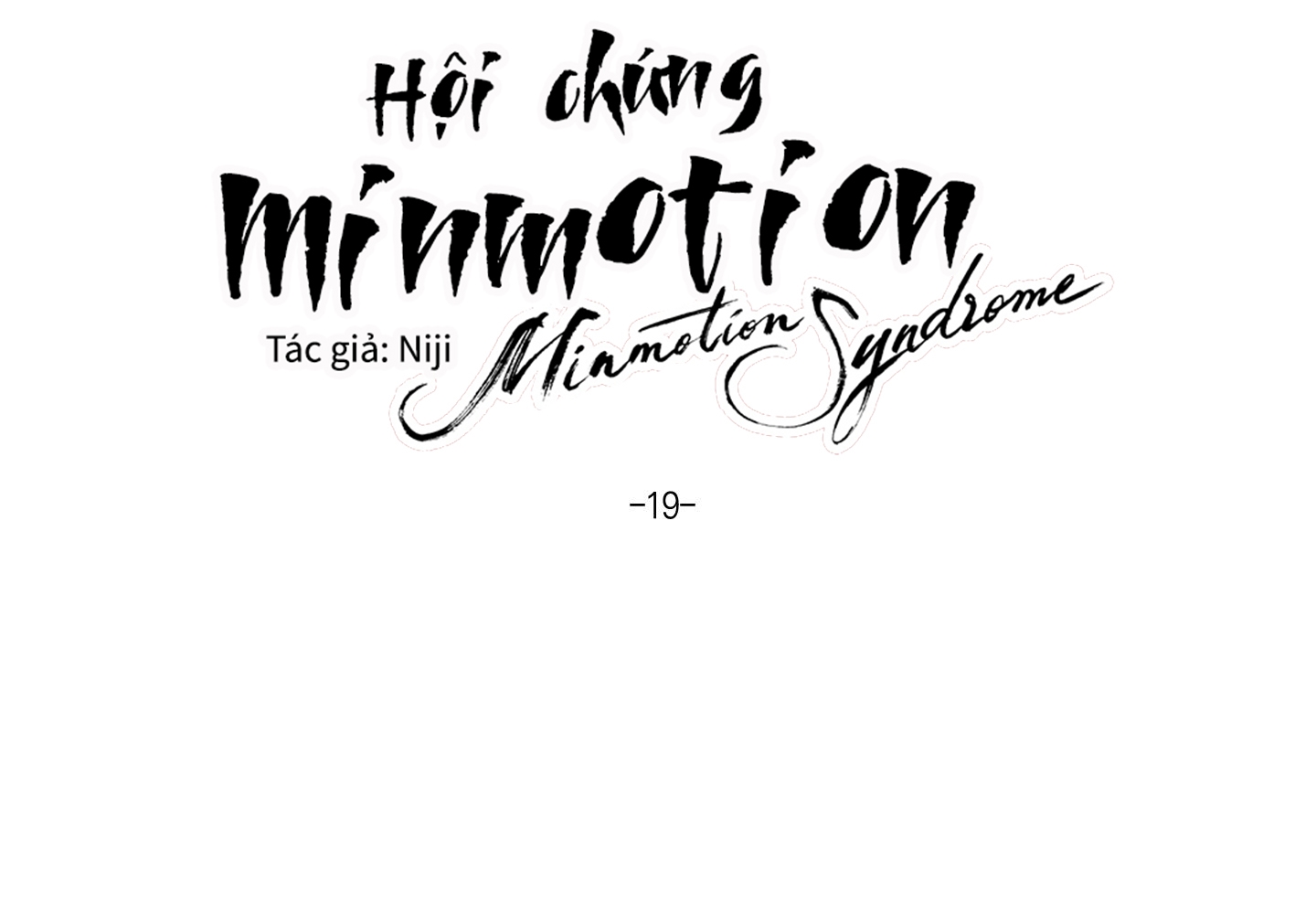 hội chứng minmotion chapter 19 42