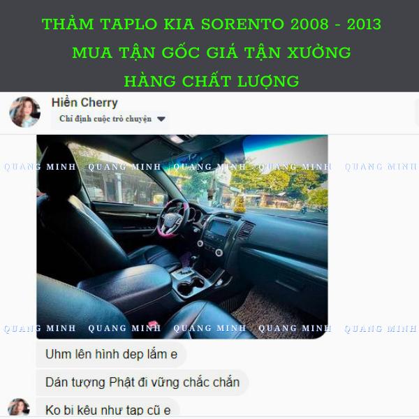 THẢM TAPLO CAO CẤP KIA SORENTO