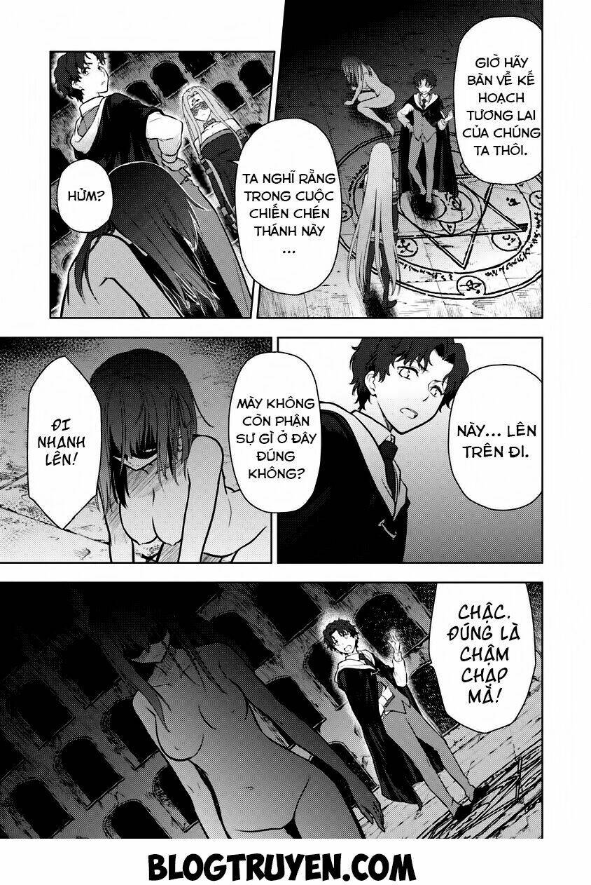 chén thánh: đêm định mệnh chapter 0 18