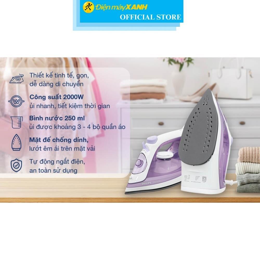 Bàn là hơi nước Philips DST1040/30 2000W - Hàng chính hãng - Hàng Chính Hãng