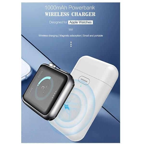 Pin dự phòng kèm đầu USB Charger cho Apple Watch đa năng