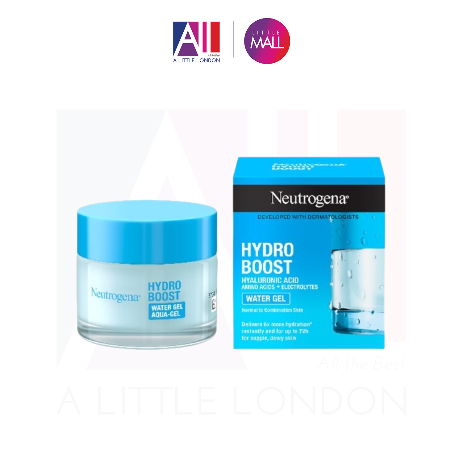 Package Mới Dưỡng Ẩm Da Dầu Neutrogena Hydro Boost Water Gel - 50Ml