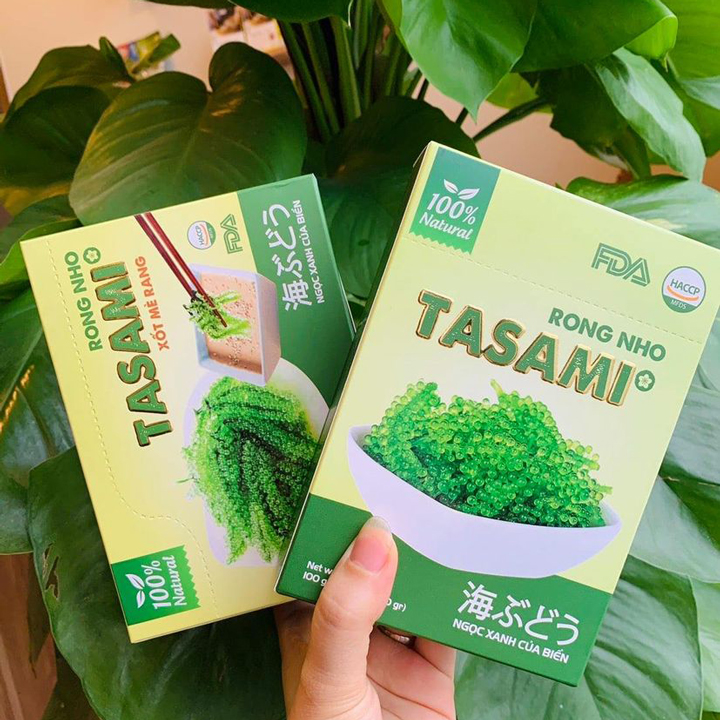 Rong Nho Tách Nước Tasami - Hộp 100g (20g x 5 gói)