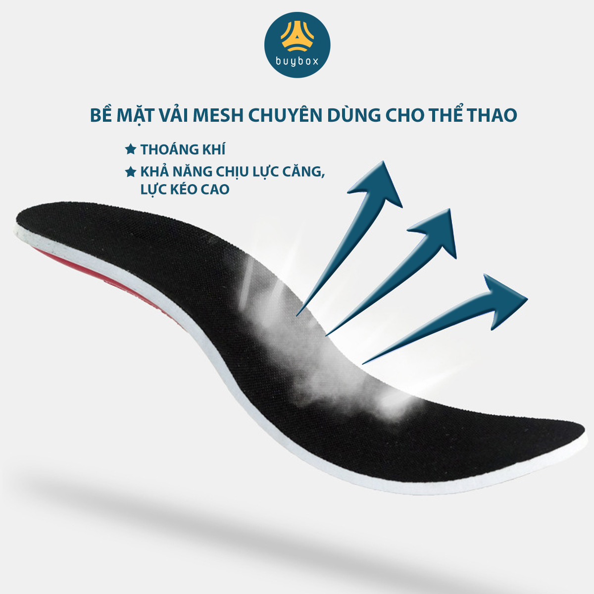 Hình ảnh Lót giày vòm cao ốp nhựa chuyên dùng cho bàn chân bẹt phẳng cải thiện dáng đi chân chữ X, giảm đau mỏi lòng bàn chân - buybox - V01BBPK179