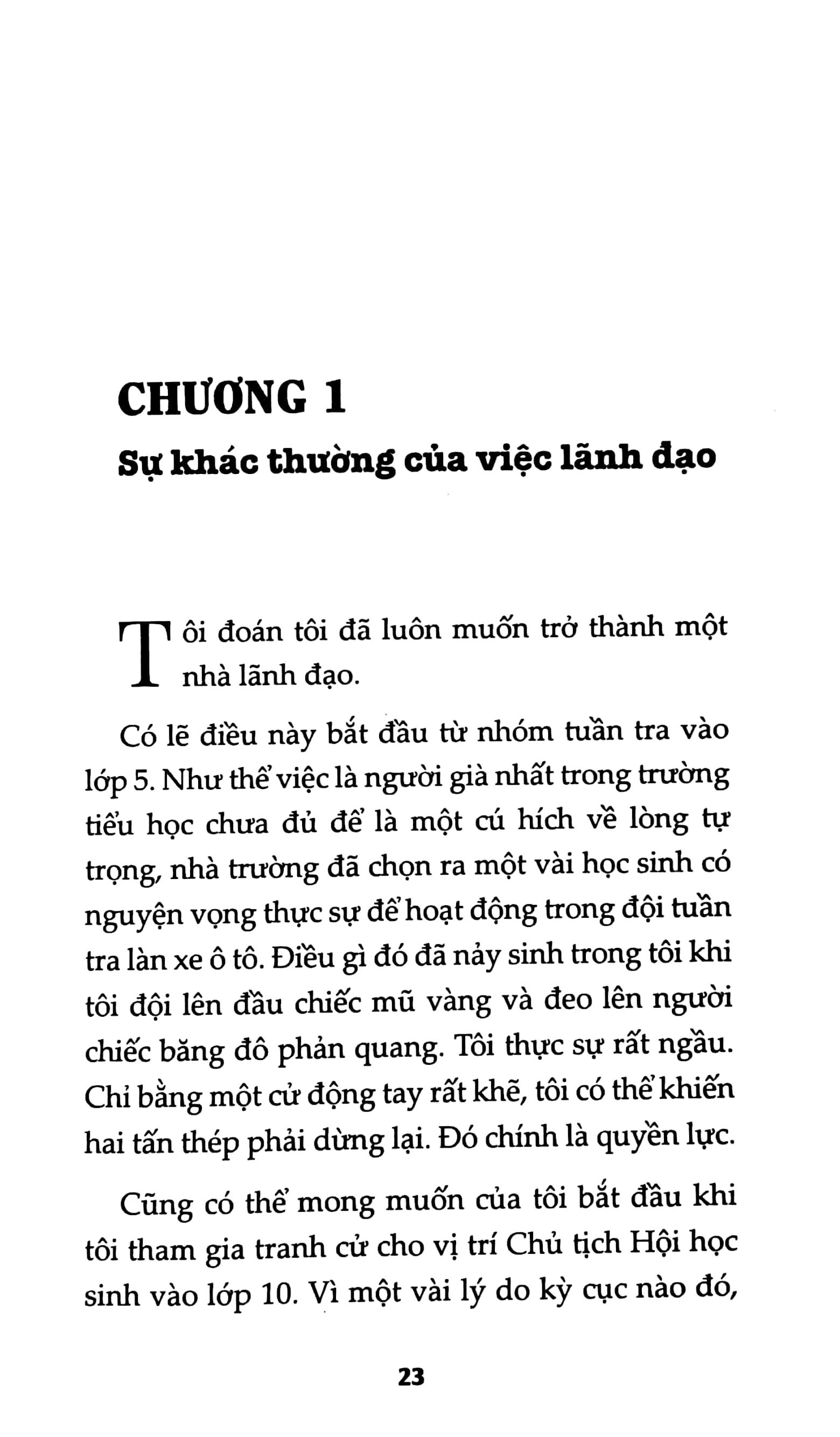 Nhà Lãnh Đạo Không Chức Quyền