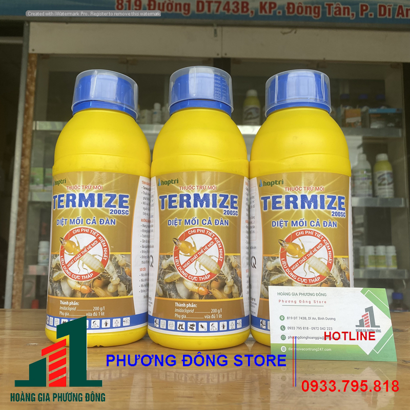 Thuốc diệt mối , phòng mối Termize 200SC_ 1 lít