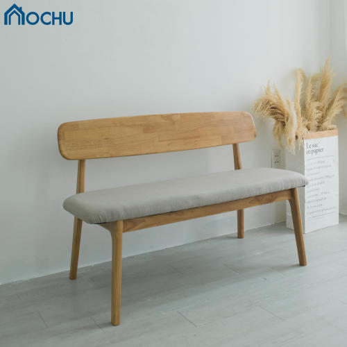 Ghế Gỗ Băng Dài Gỗ Cao Su OCHU - Iamar Chair M - Natural