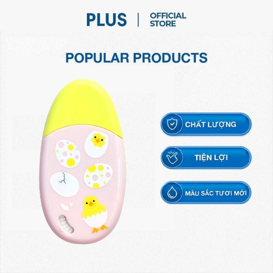 Keo Dán 2 Mặt Norino Coro Plus - Hồng