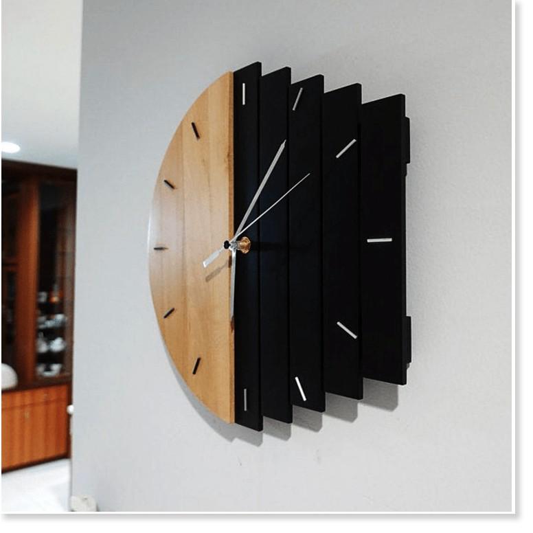ĐỒNG HỒ TREO TƯỜNG TRANG TRÍ NHÀ CỬA WOOD UNIVERSE