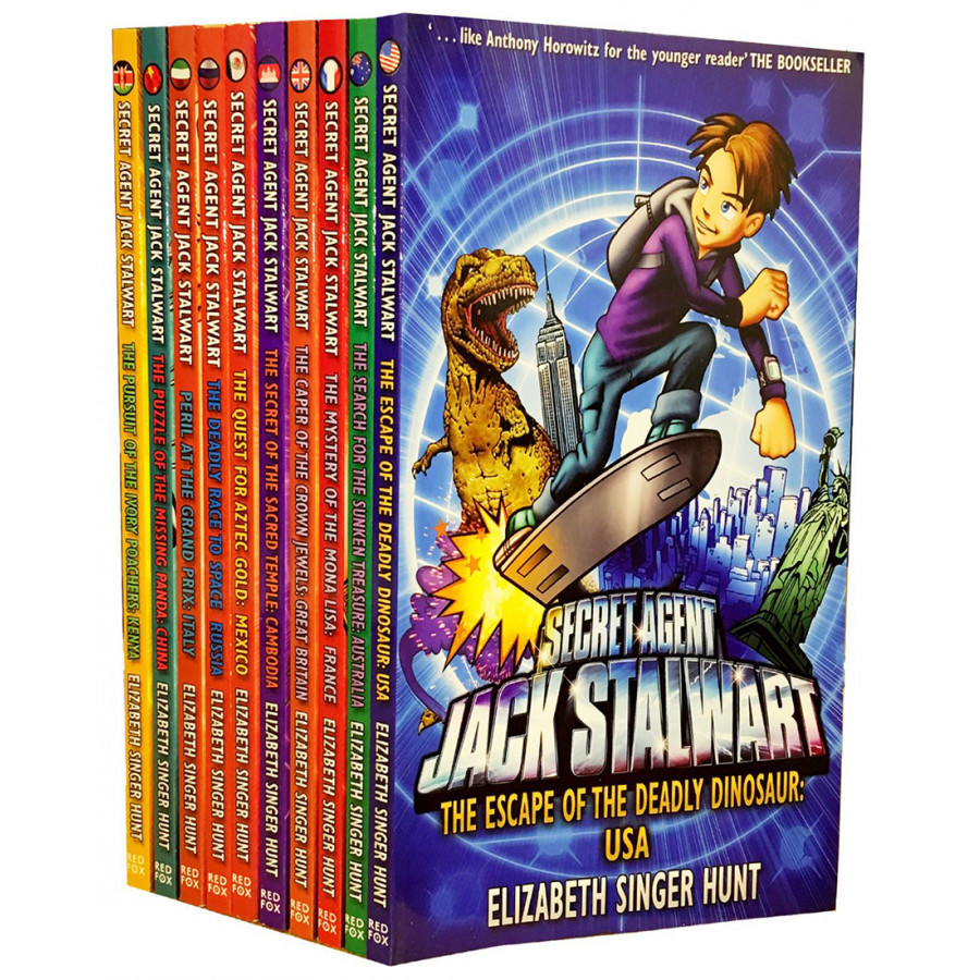 Truyện đọc tiếng Anh - Secret Agent Jack Stalwart Collection