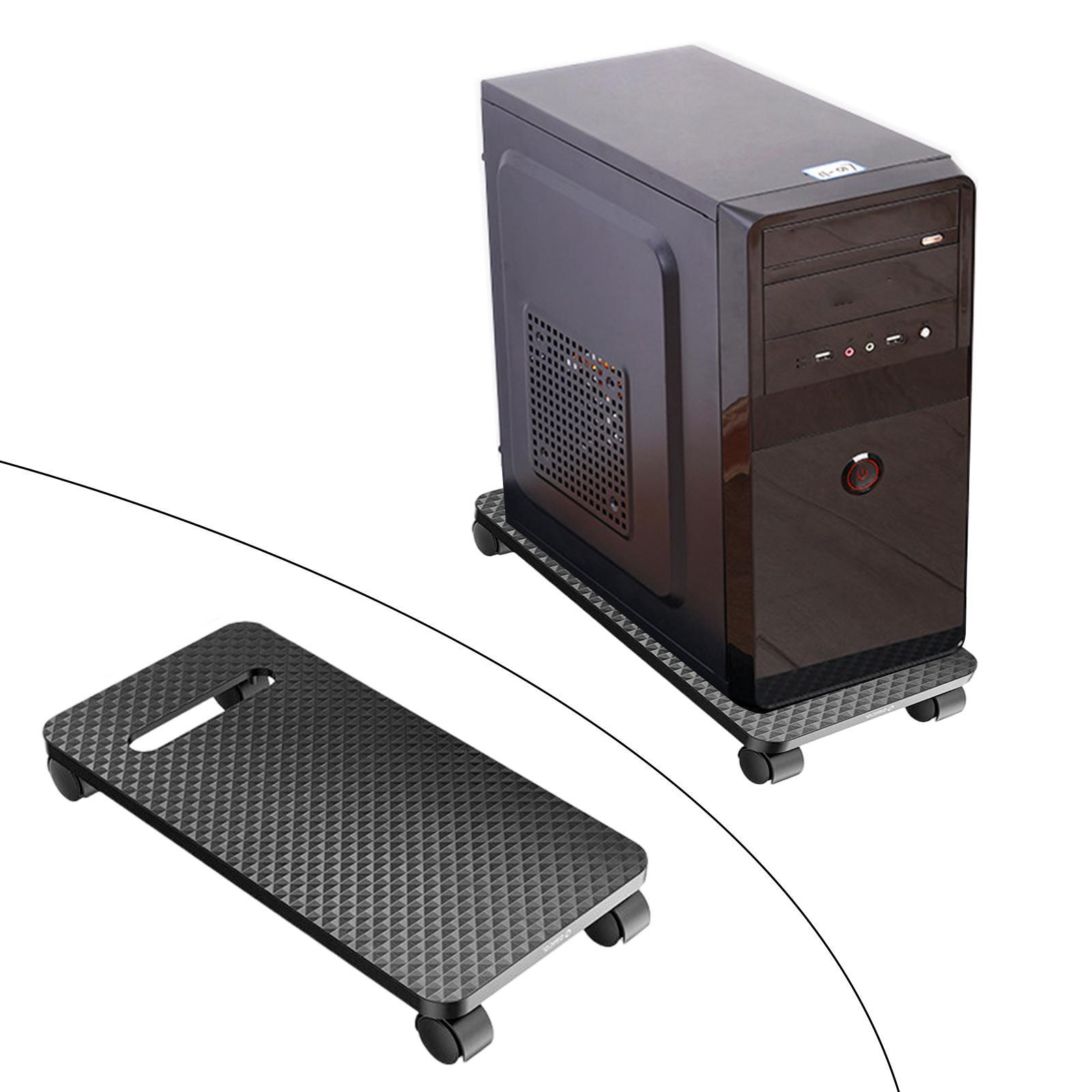 PC CPU Rolling Holder Stand Computer Stand Cart Mobile for