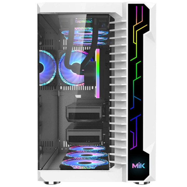 MIK LV07 – White – Mid Tower Case_ HÀNG CHÍNH HÃNG