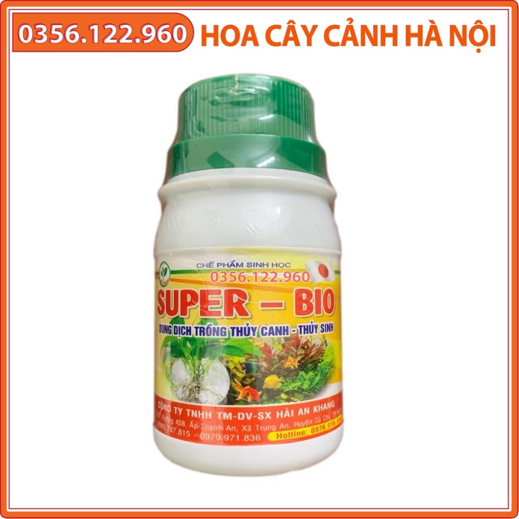 Dung dịch thủy canh Super Bio cho cây ngập nước – Lọ 100ml