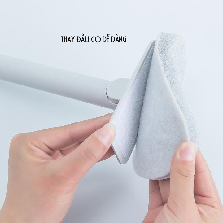 DỤNG CỤ VỆ SINH NHÀ TẮM, NHÀ CỬA ĐA NĂNG – CÓ TAY CẦM DÀI, ĐẦU CỌ BỌT BIỂN SIÊU SẠCH