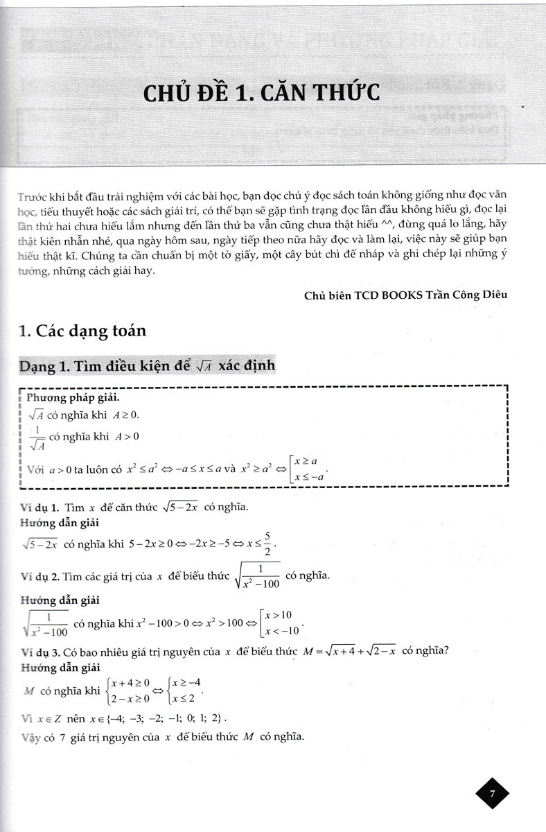 A-&gt;Z TOÁN 9 - PHÂN LOẠI VÀ PHƯƠNG PHÁP GIẢI THEO CHỦ ĐỀ ÔN THI TUYỂN SINH_TCD