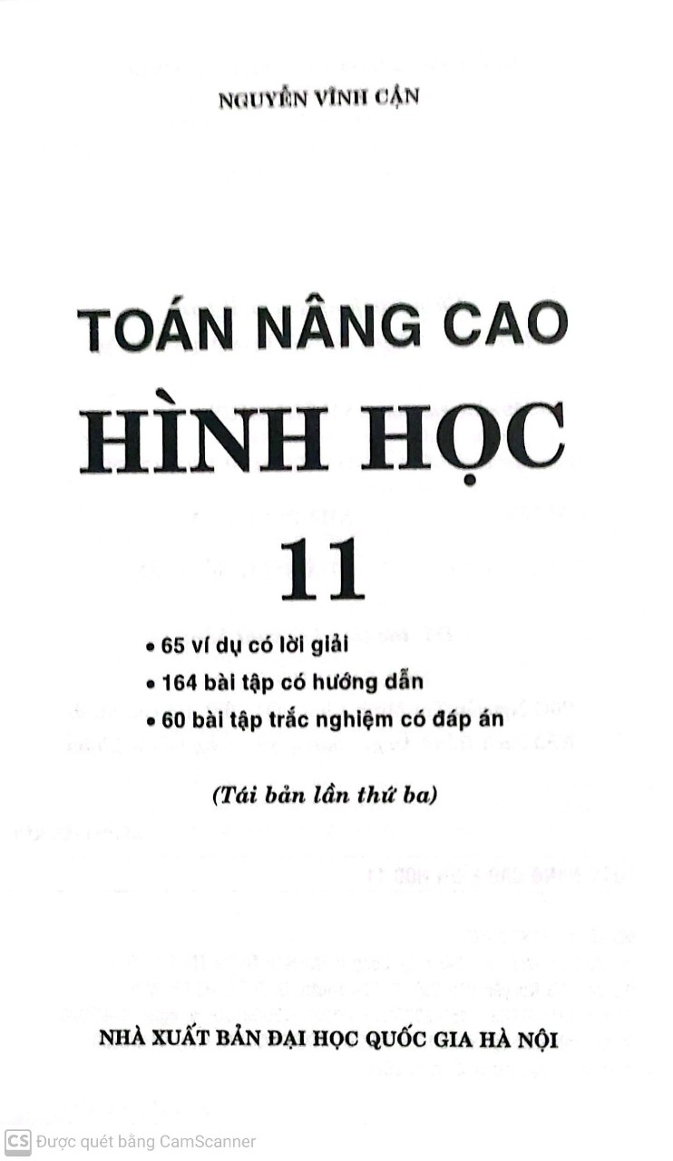 Toán nâng cao Hình Học 11