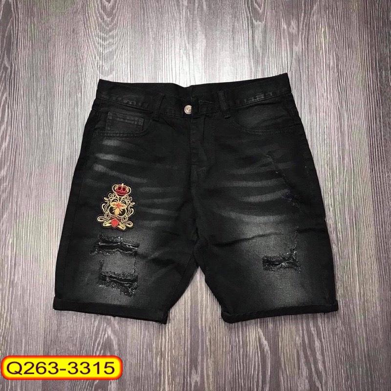 Quần Short Jeans Nam Chất liệu Co dãn Cao cấp Thời trang Trẻ trung cực hot