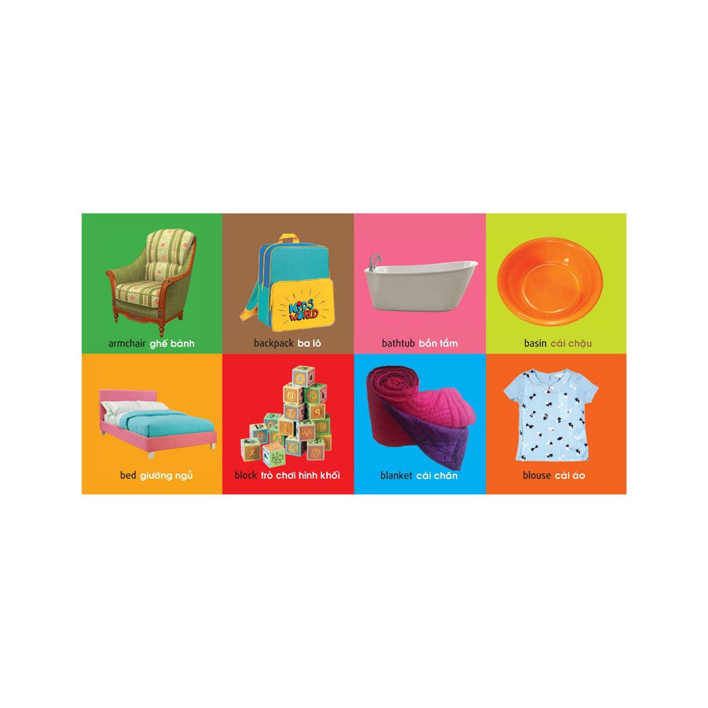 101 Từ Đầu Tiên: Đồ Dùng Thân Thiết