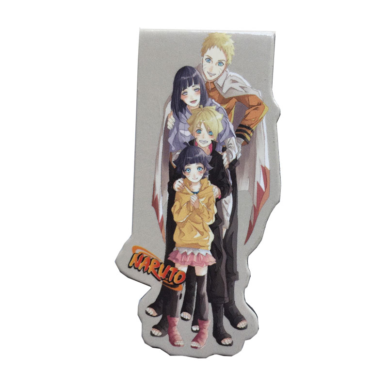 Bộ 6 Đánh Dấu Sách Bookmark Nam Châm Naruto Truyền Nhân Cửu Vỹ Hồ